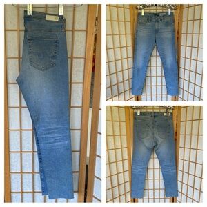 AG Adriano Goldschmied Farrah Skinny Ankle Jeans SZ 27